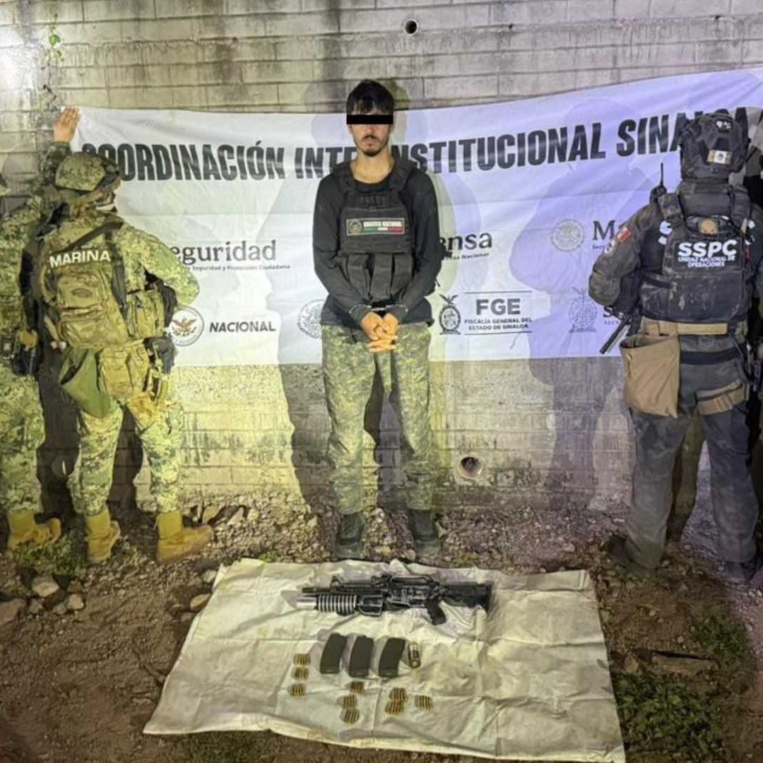 Filiberto ’N’ fue detenido en los poblados cercanos de Jesús María y Carboneras, Sinaloa