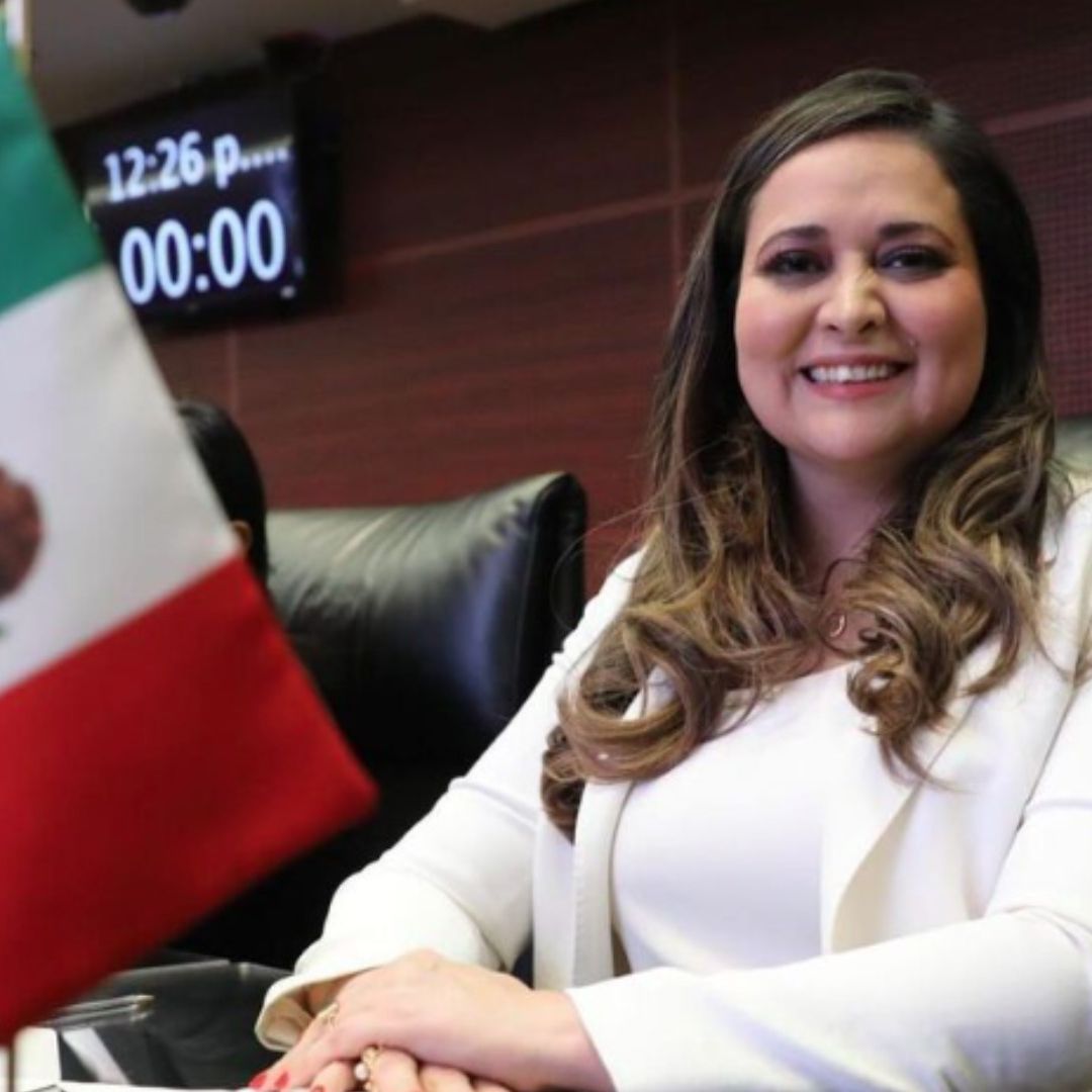 La senadora de la República, Cynthia López Castro