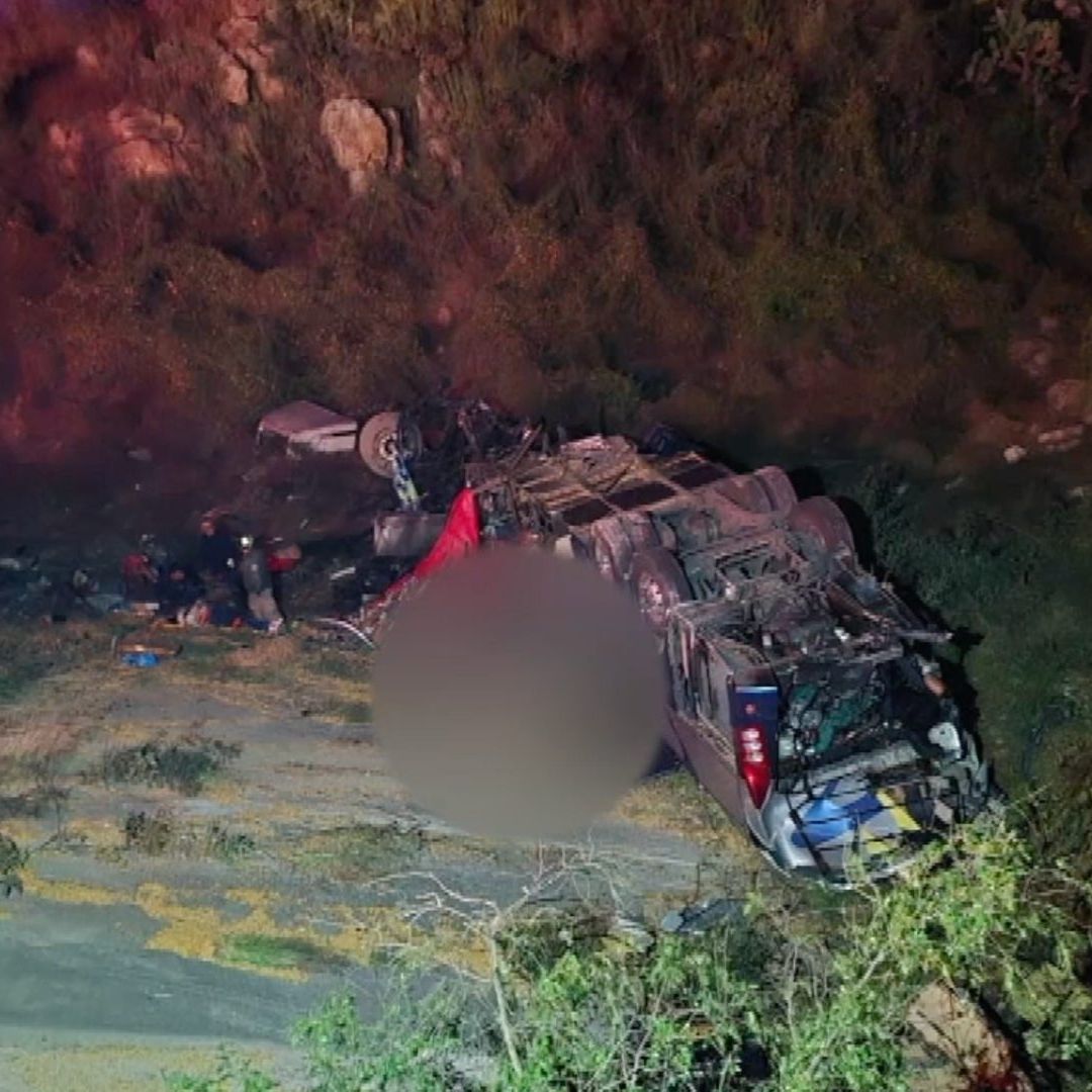 Aumenta la cifra de víctimas mortales en accidente de la carretera Zacatecas-Aguascalientes.