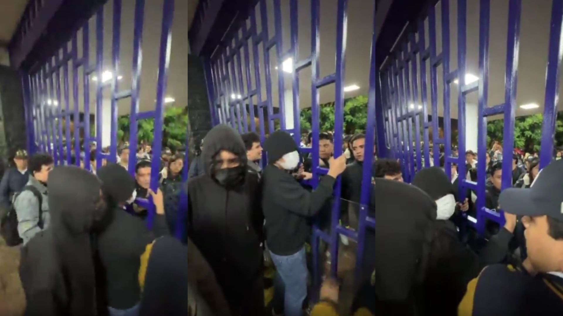Encapuchados Intentan Tomar Instalaciones de la Facultad de Derecho de la UNAM
