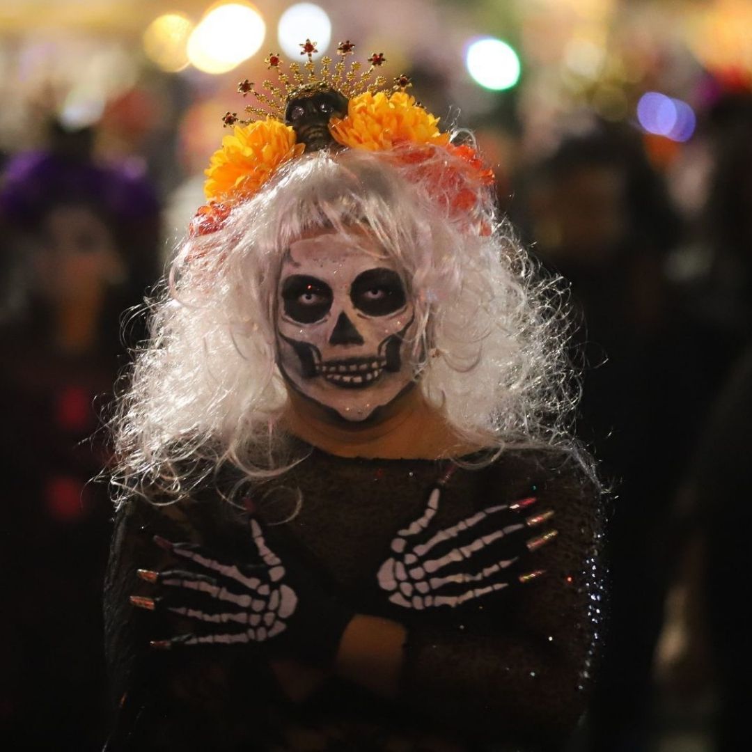 Importancia de quitarse maquillaje de Día de Muertos