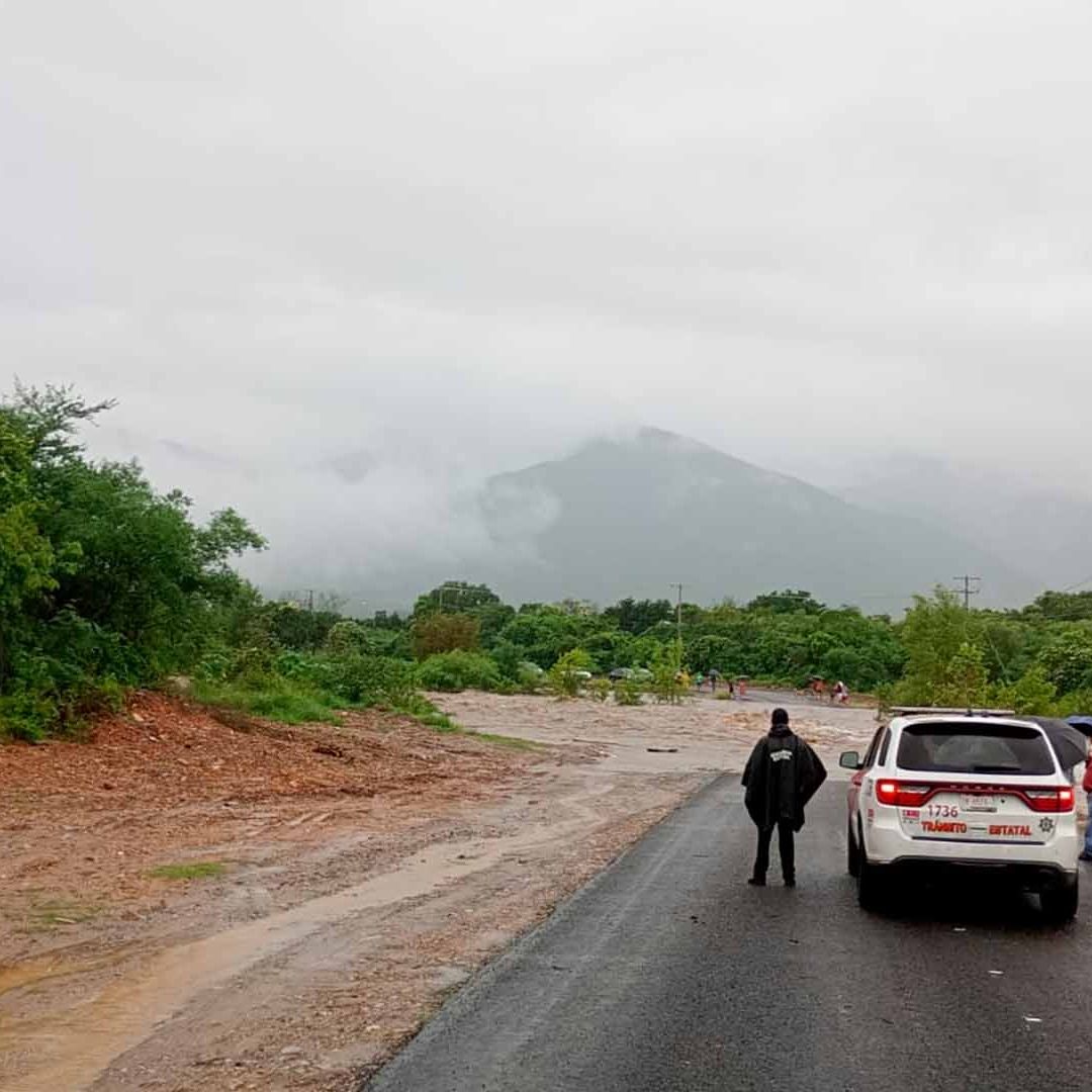 Cierran Circulación en Carreteras de Tamaulipas por Desbordamiento de Ríos