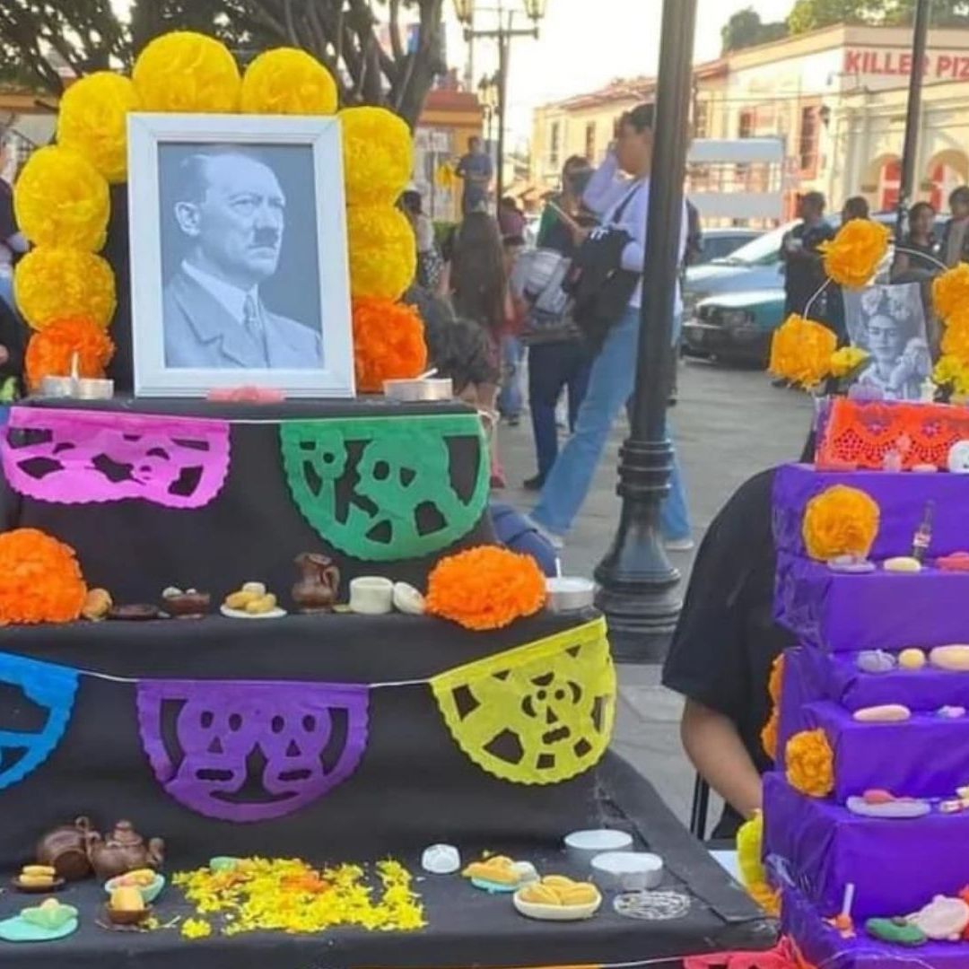 altar de muertos en honor a hitler