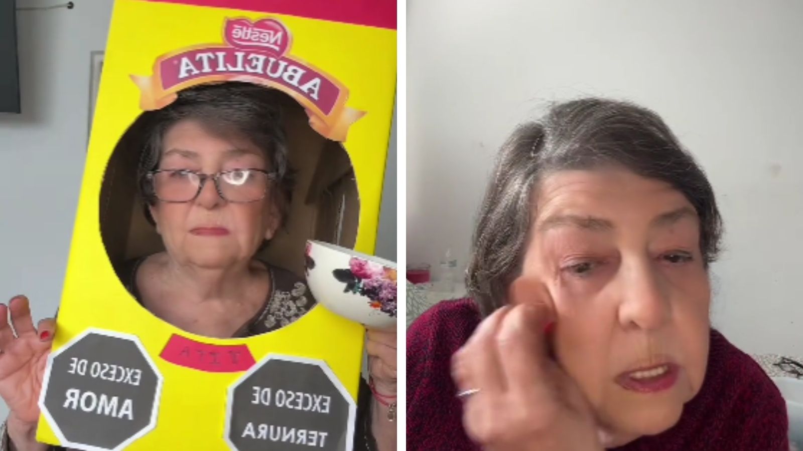 ¡Que Ternura! Mujer de 80 Años se Disfraza y Enamora al Internet