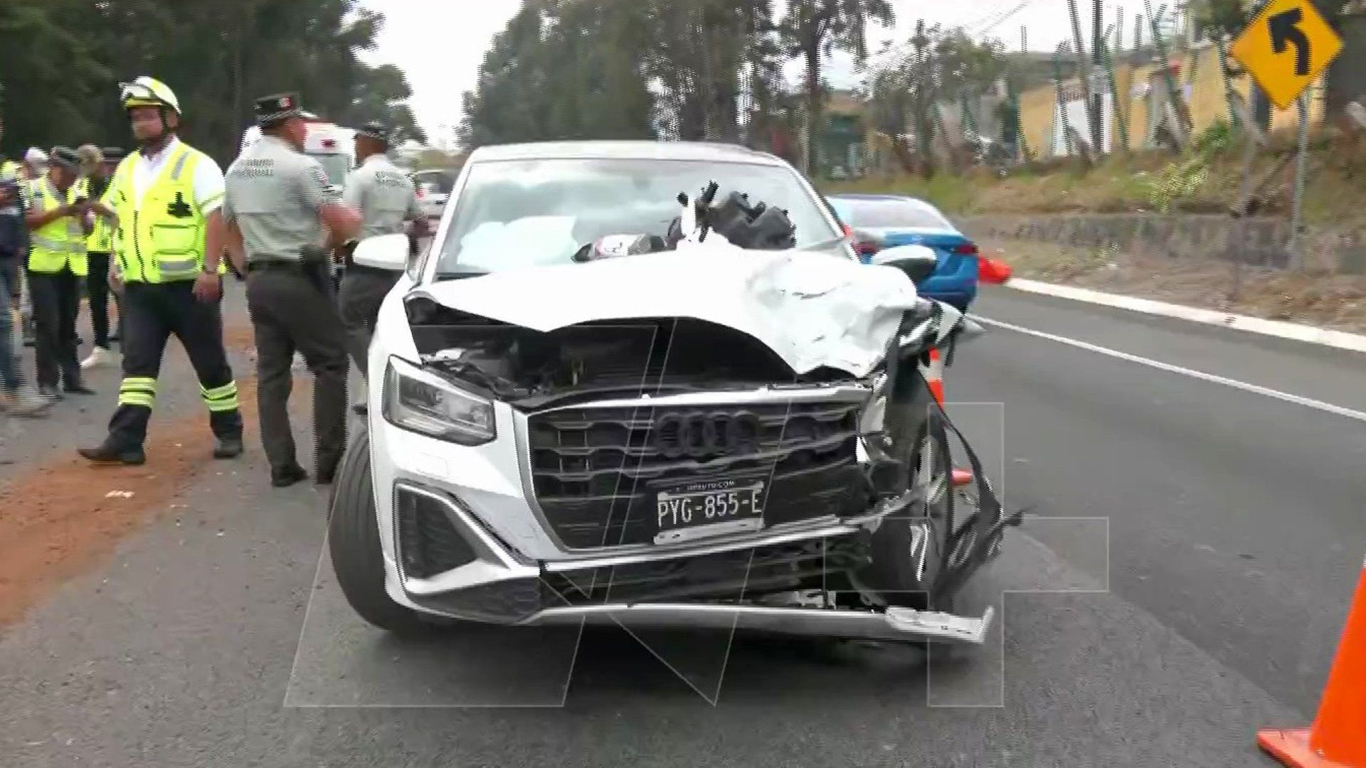 Accidente hoy 1 de noviembre de 2024 en autopista México-Cuernavaca