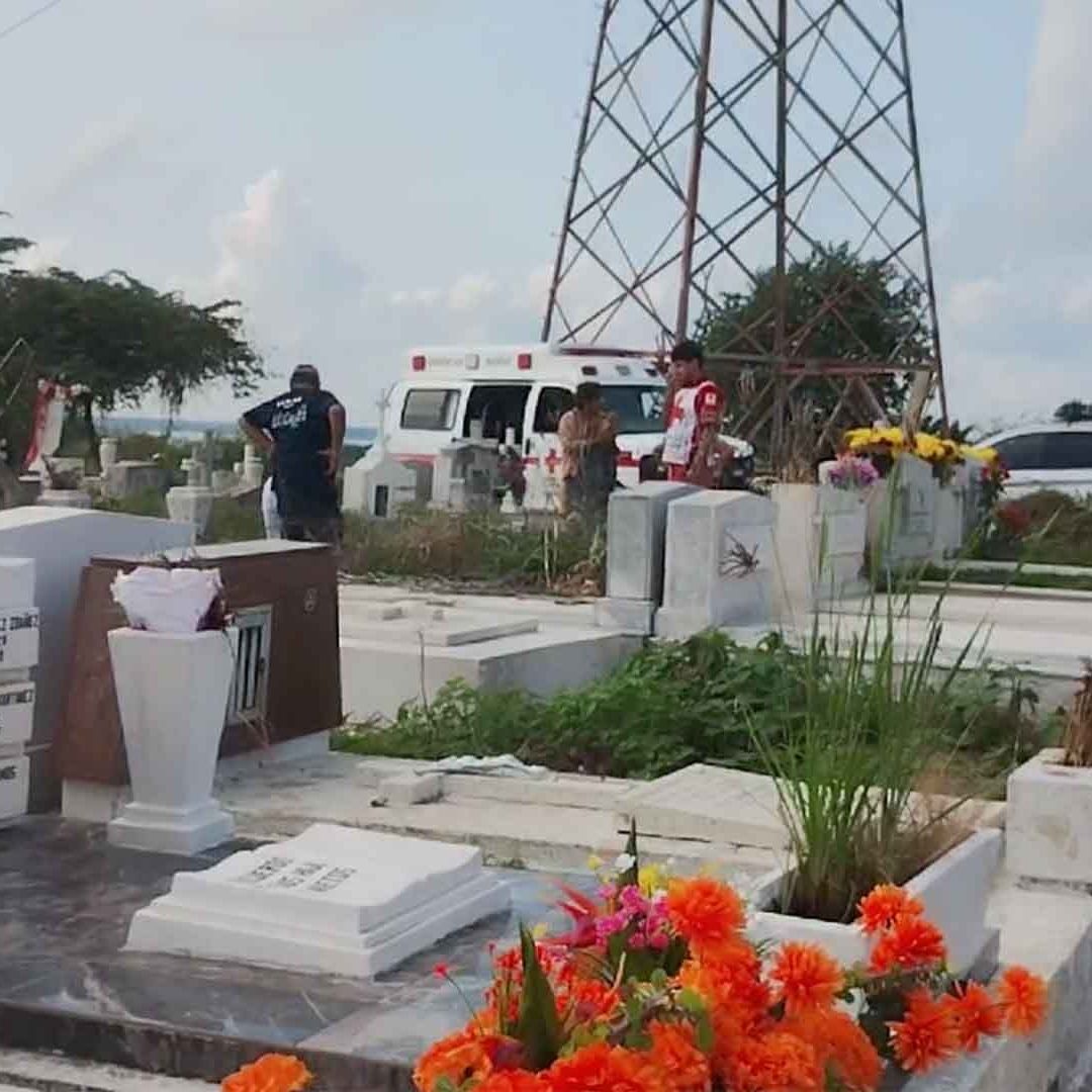 Tragedia en Día de Muertos: Hombre Fallece al Visitar la Tumba de su Hijo en Tampico