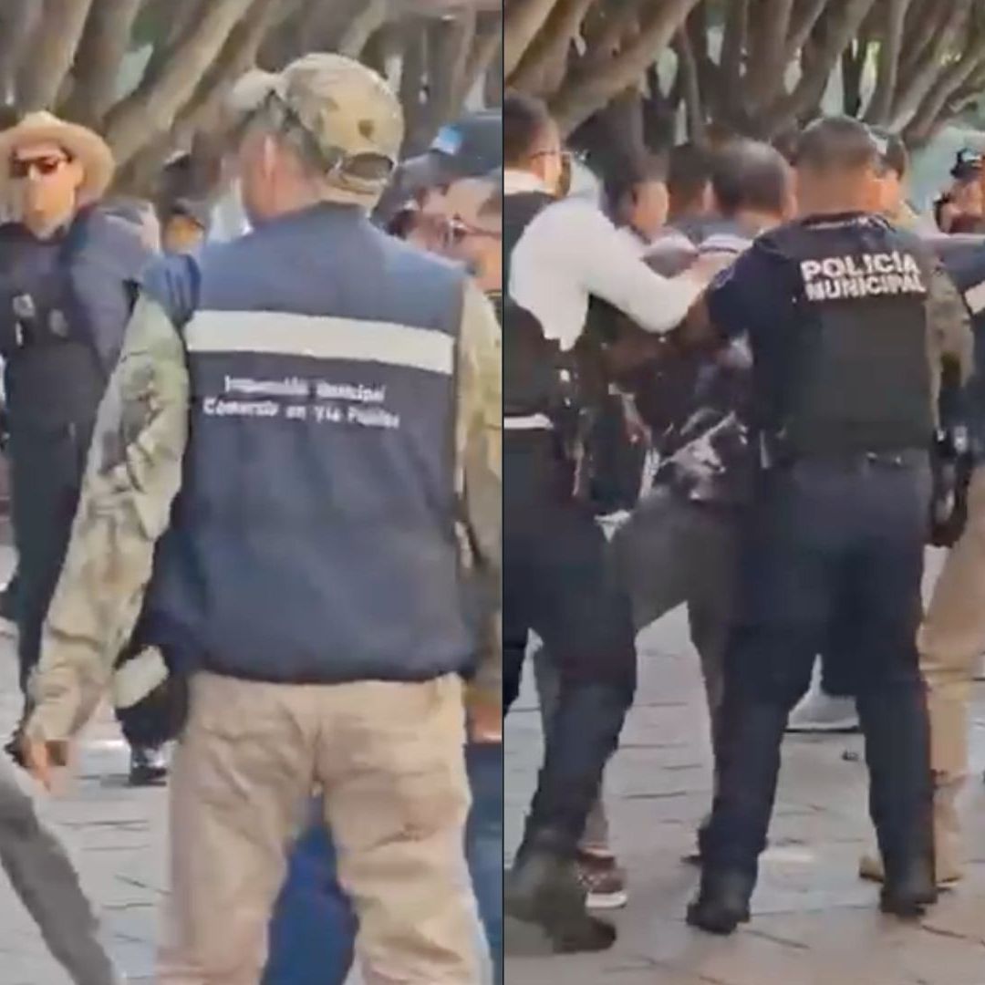 Riña entre Vendedores Ambulantes e Inspectores