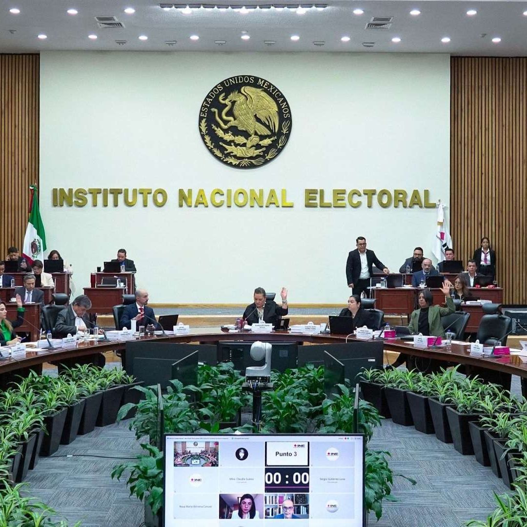 Sesión del Instituto Nacional Electoral (INE). Foto: Cuartoscuro| Archivo
