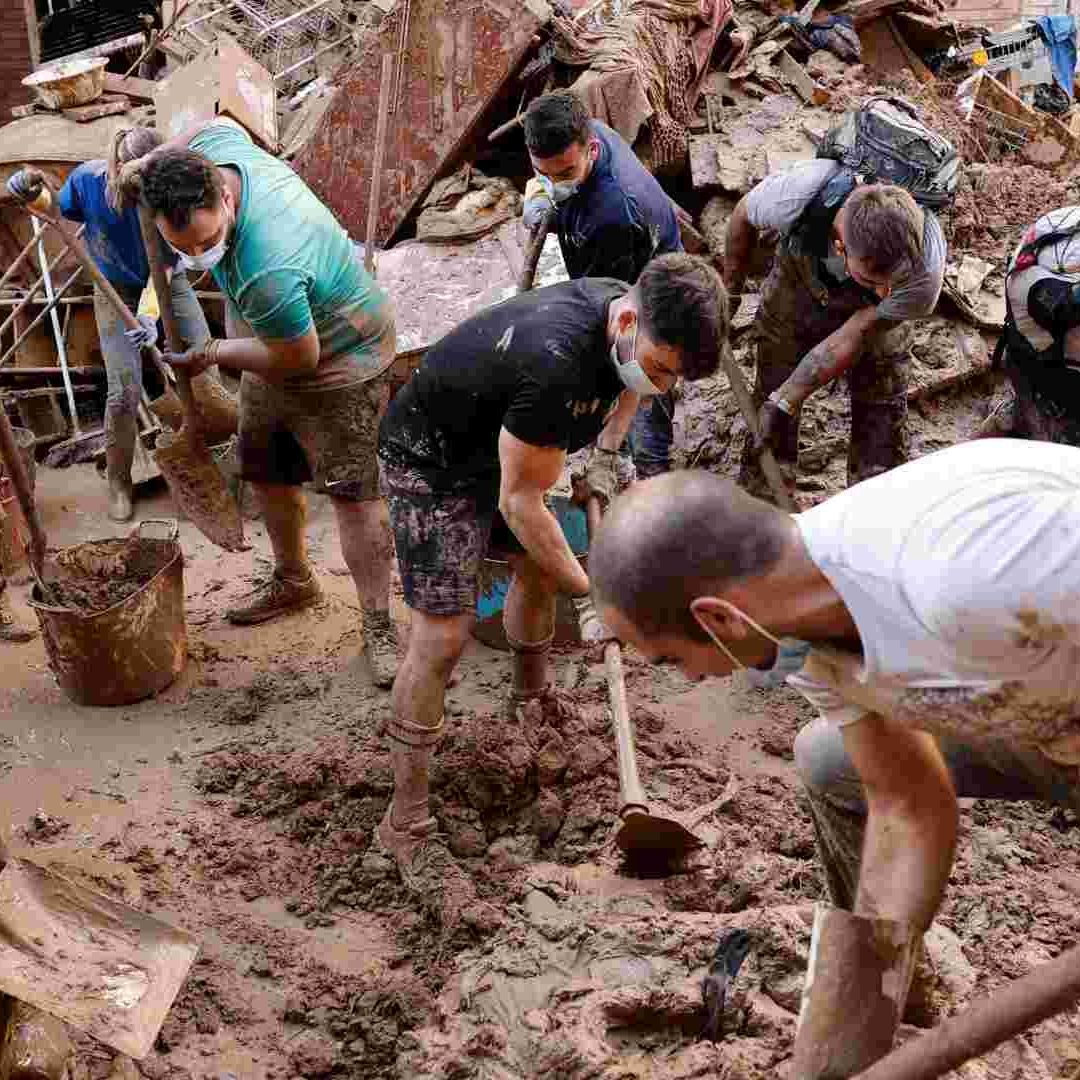 Valencia vive un caos por el impacto de DANA.