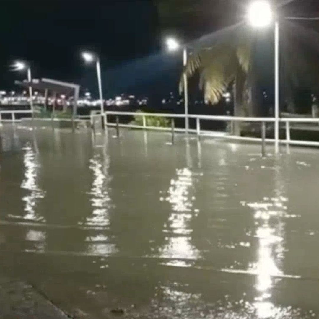 autoridades mantienen activo un operativo de vigilancia monitoreando el nivel que registra el río, se informó que de manera preventiva fueron instalados algunos refugios.