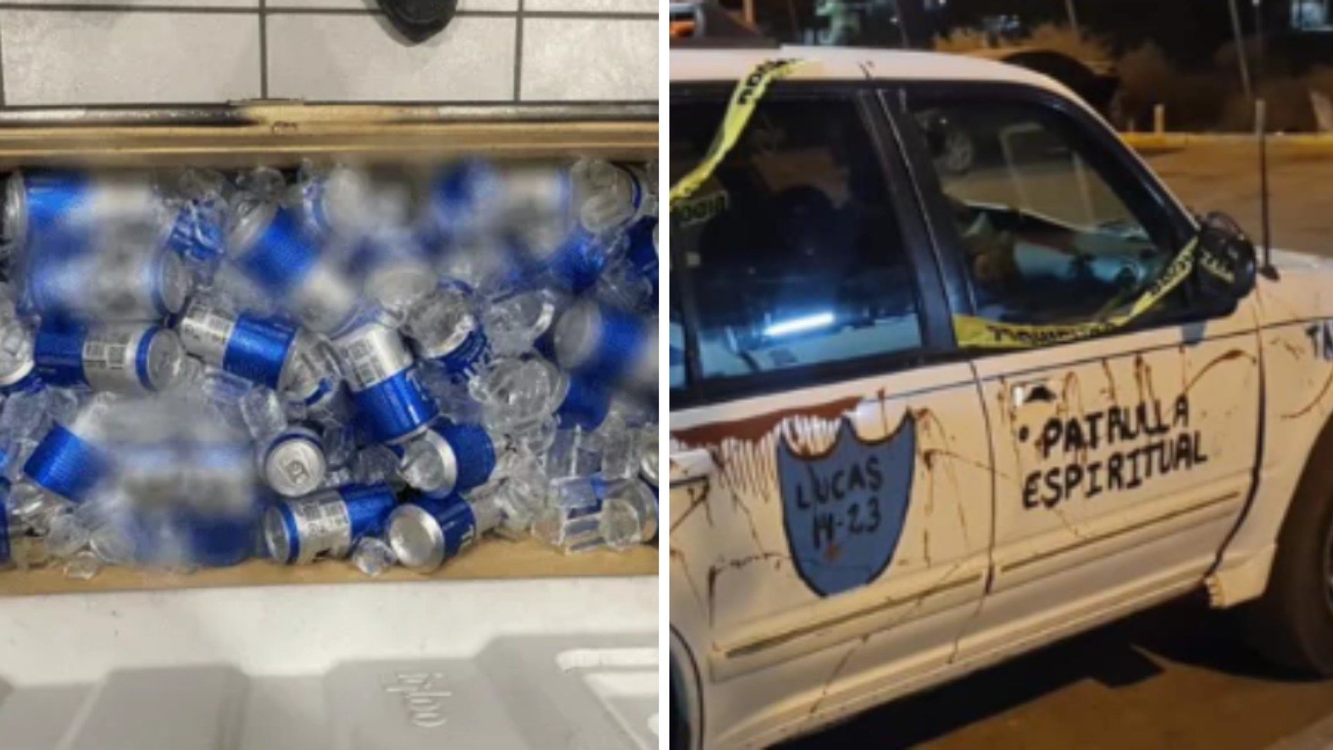 ¿Tazo Dorado? Con Patrulla Espiritual 'Fake', Detienen a Sujeto Vendiendo Cerveza