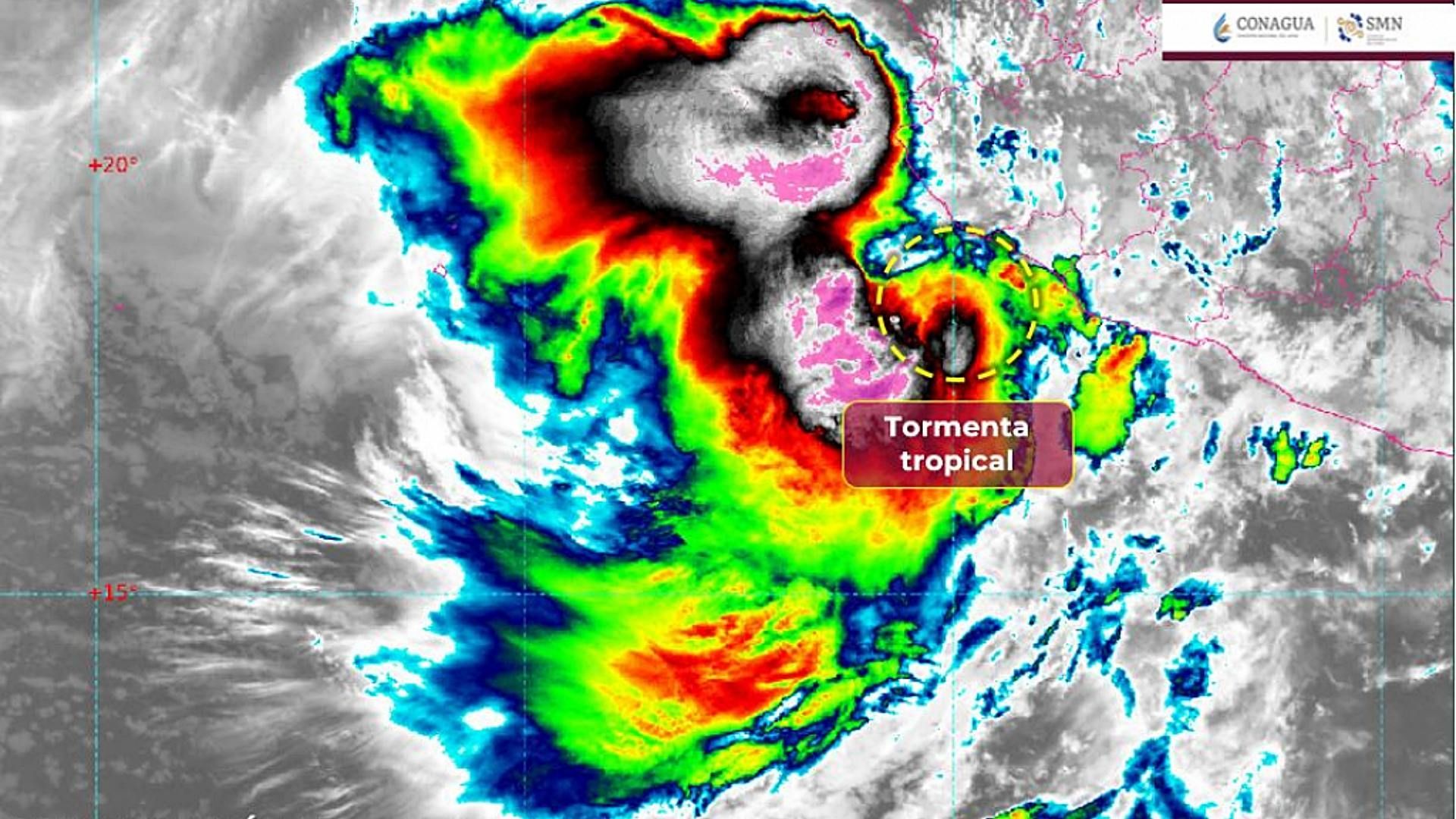 ¿Dónde Está la Tormenta Raymond Hoy? Ciclón Tropical Afecta Cinco ...
