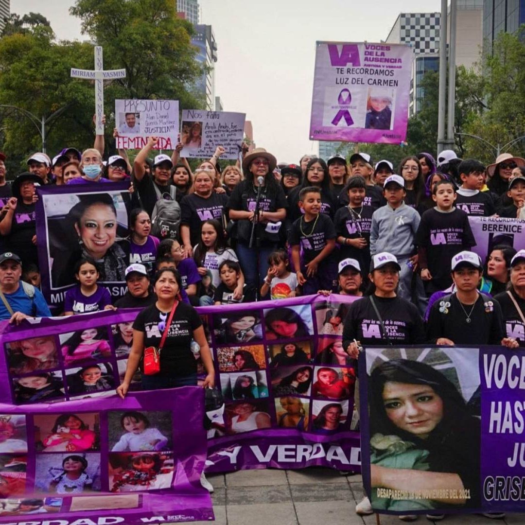 Pidieron a la presidenta de México que sus voces se escuchen y las víctimas reciban justicia y no sean olvidadas