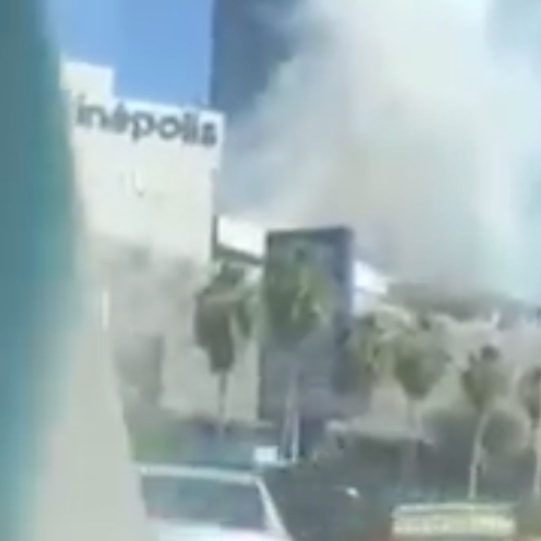 Incendio en Plaza Pabellón