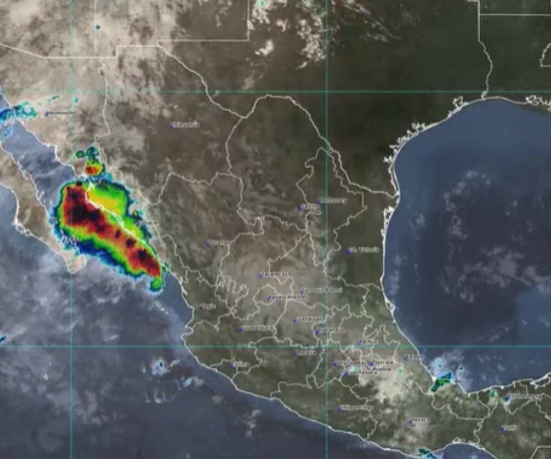 Depresión Tropical Raymond Toca Tierra. Foto: Conagua