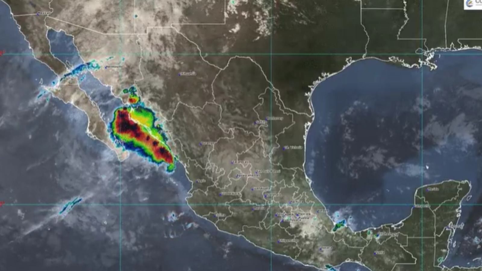 Depresión Tropical Raymond Toca Tierra. Foto: Conagua