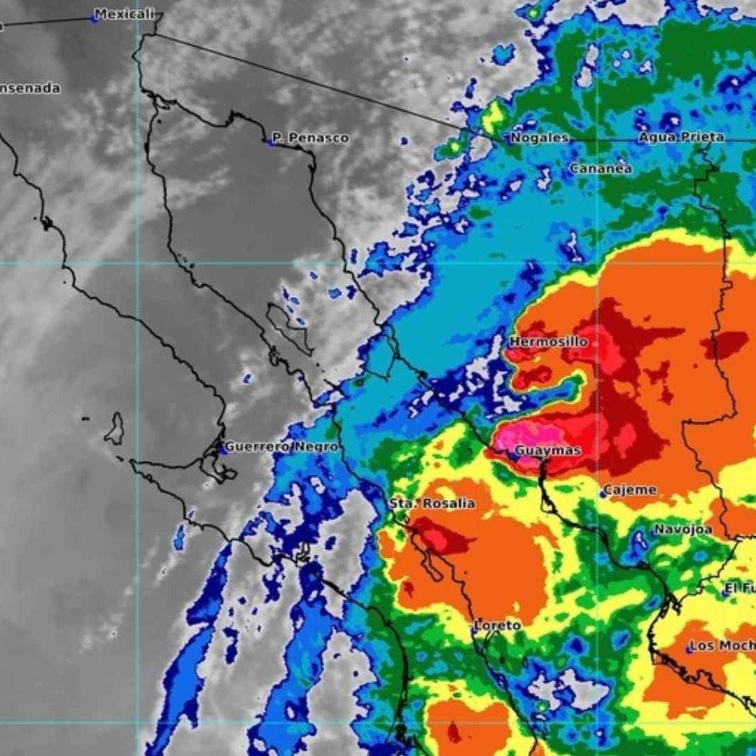 Depresión Tropical Raymond en Sonora: Esta es su Trayectoria