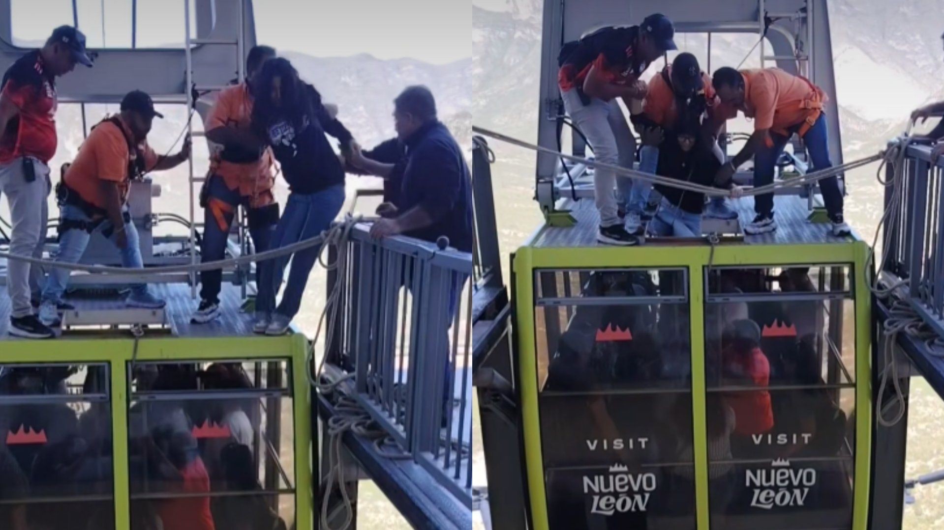 Falla teleférico