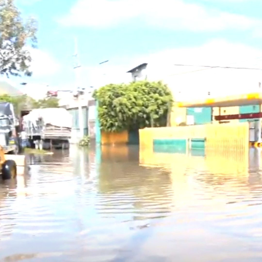 Inundaciones en Valle de Chalco