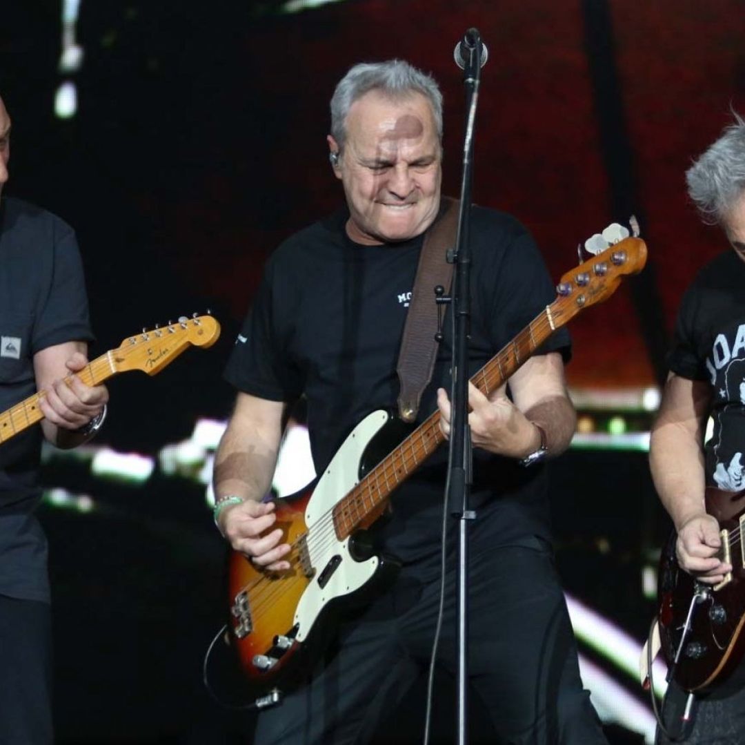 Los Hombres G se presentaron con éxito en el pasado Vive Latino 2024. Foto Cuartoscuro