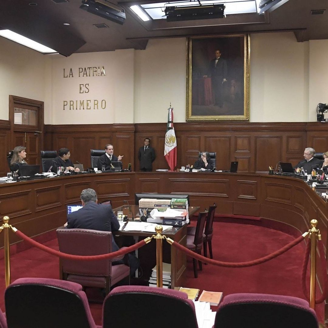 Sesión en la Suprema Corte de Justicia de la Nación, el 10 de octubre de 2024