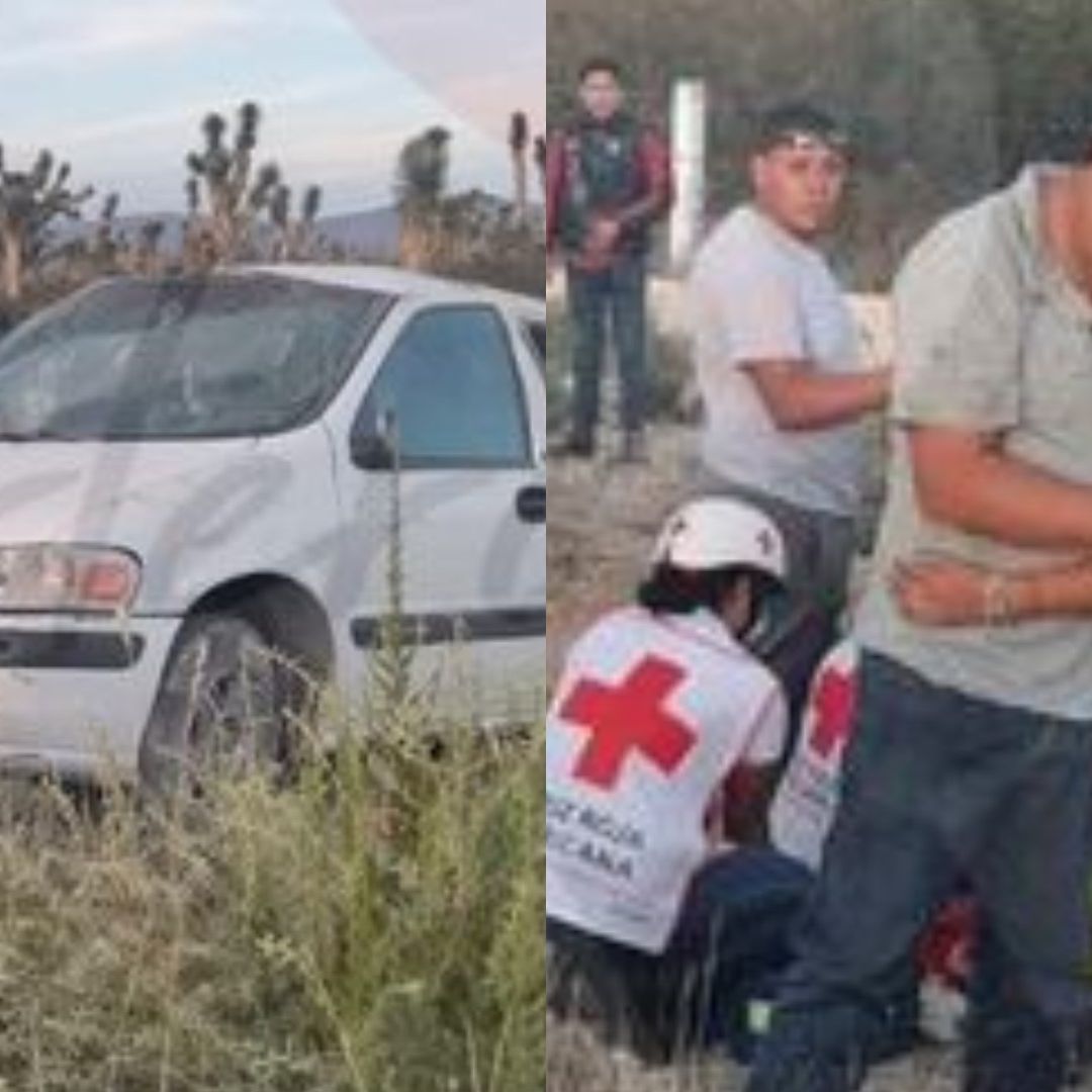 Mueren tres menores en accidentes de la carretera Zacatecas-Saltillo.