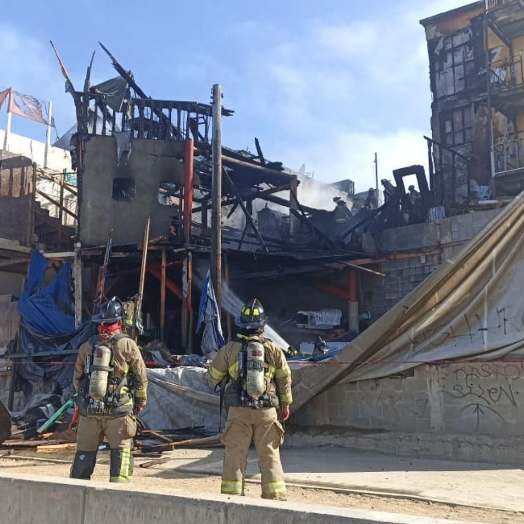 Incendio Consume Restaurante en Malecón de Playas de Tijuana