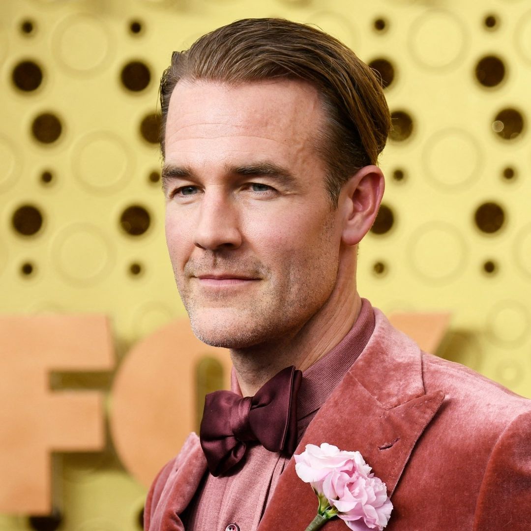 James Van Der Beek en los Premios Emmy 20219, en Los Ángeles, California
