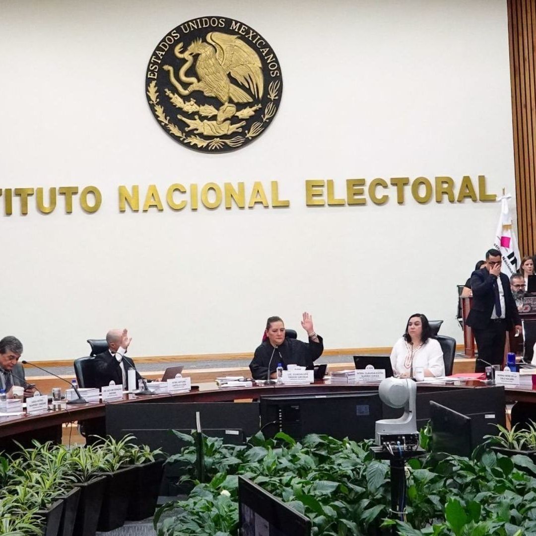 Sesión del Consejo General del INE