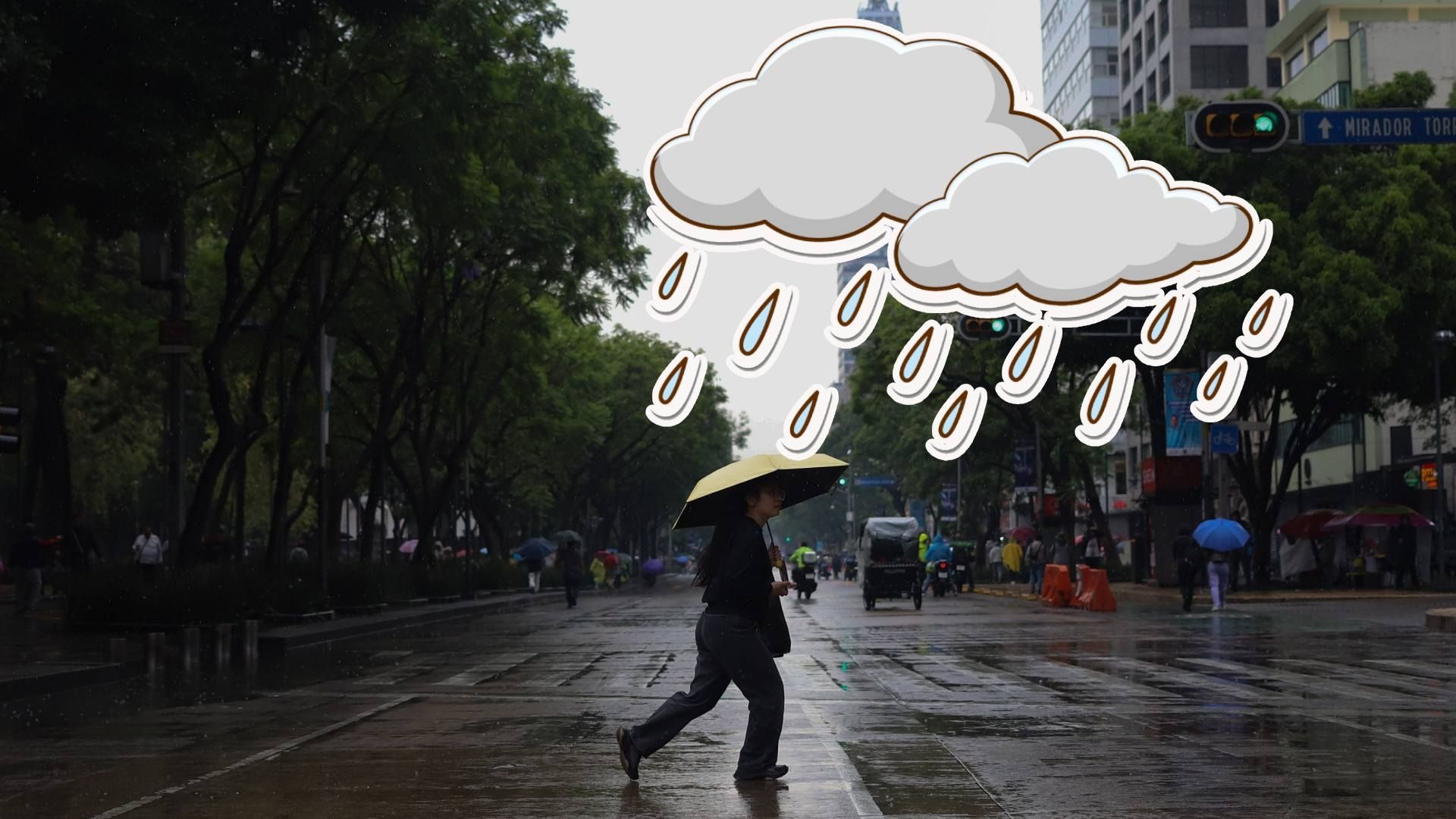 ¿A qué hora lloverá hoy, sábado?
