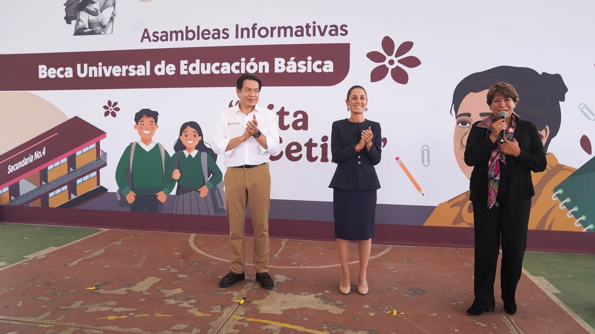 Mario Delgado, titular de la SEP, brindó información sobre cuándo estará activo el sitio web oficial de la Beca Universal Rita Cetina