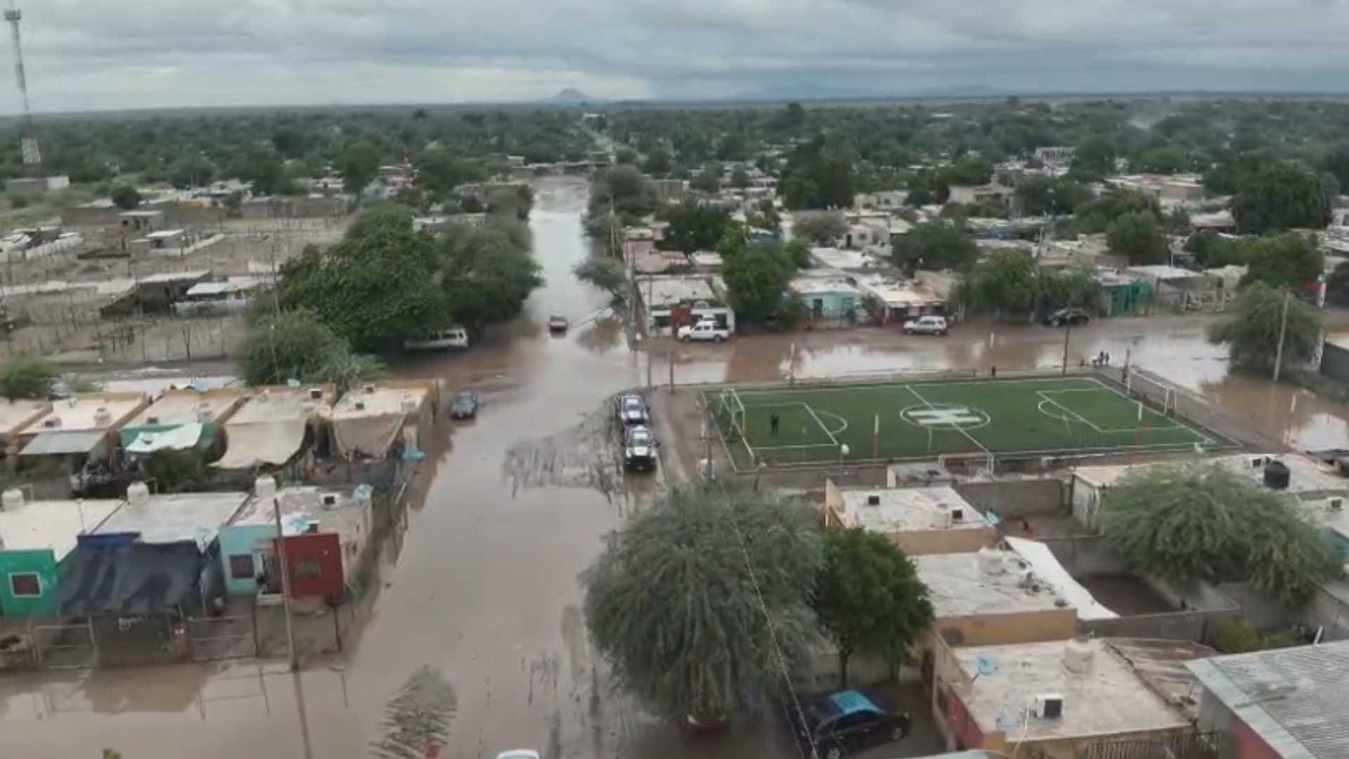 Afectaciones en Municipios tras Paso de Tormenta Tropical Raymond en Sonora