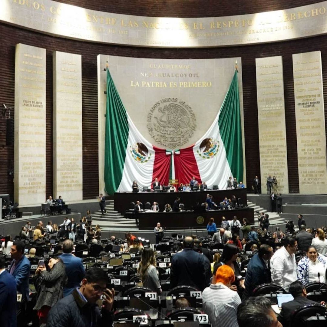 La Cámara de Diputados en sesión del pleno