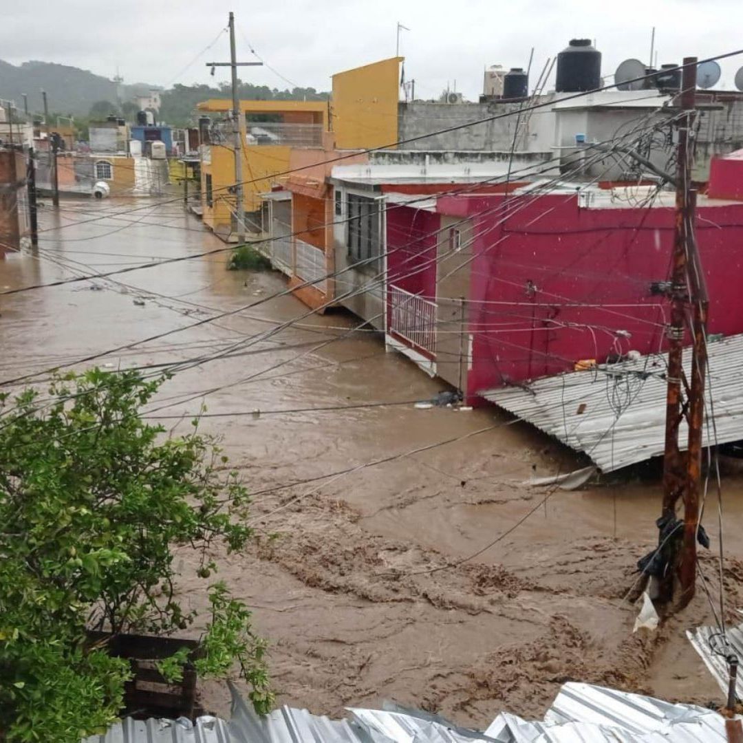 Inundaciones en México
