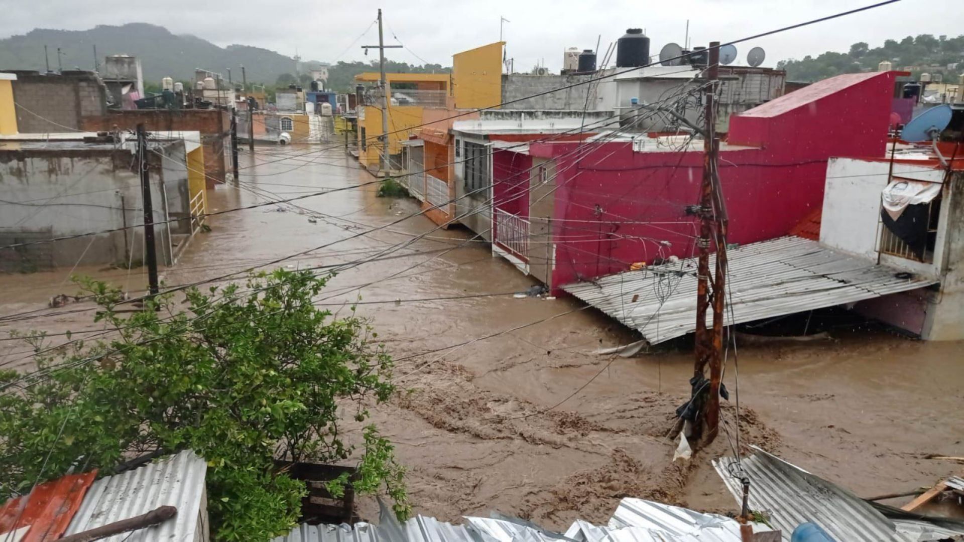 Inundaciones en México