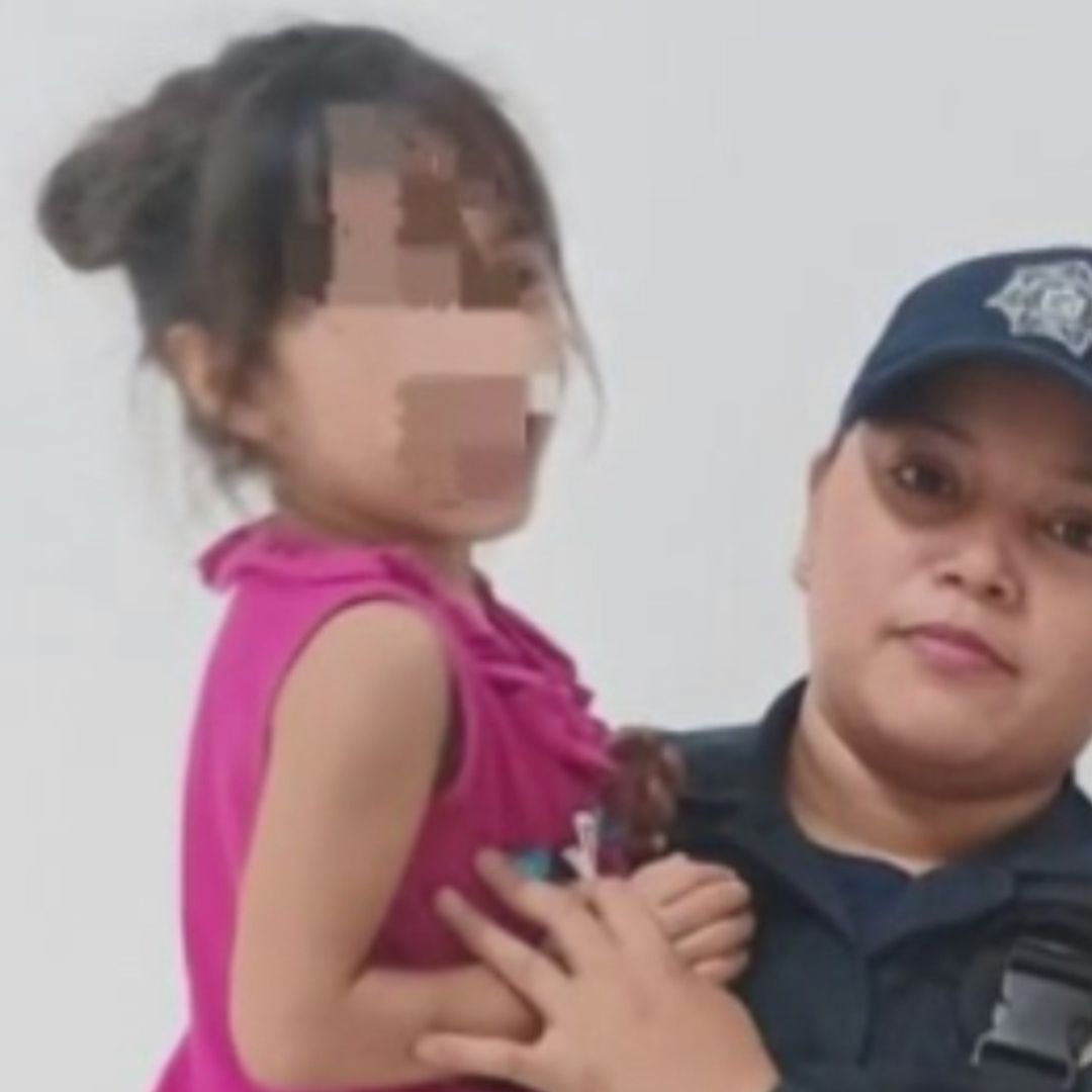 Policias Rescatan a Menor Abandonada en Guadalupe