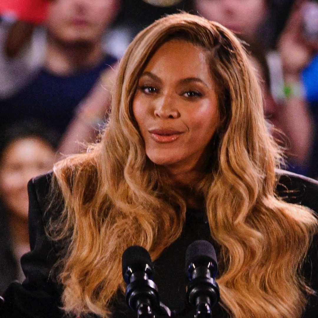 Beyoncé en un mitin de Kamala Harris en Texas