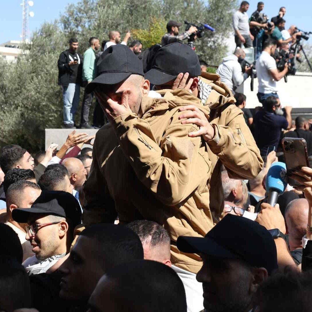 Liberación de presos palestinos