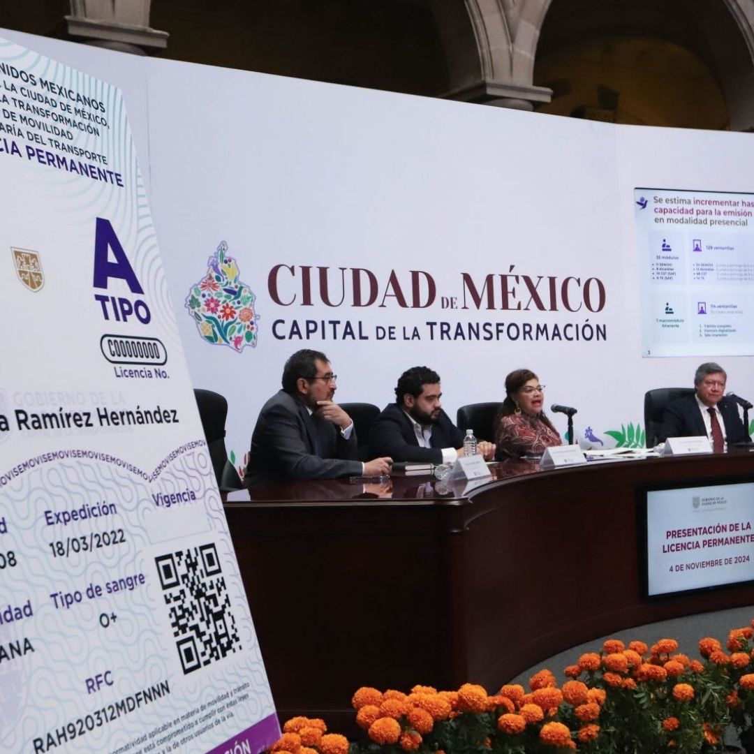 Trámite para obtener licencia permanente en CDMX