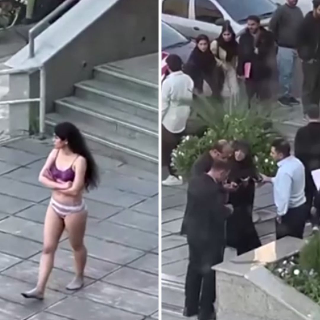 Estudiante Iraní que se Desnudó en Público tiene ‘Problemas’: Gobierno de Irán