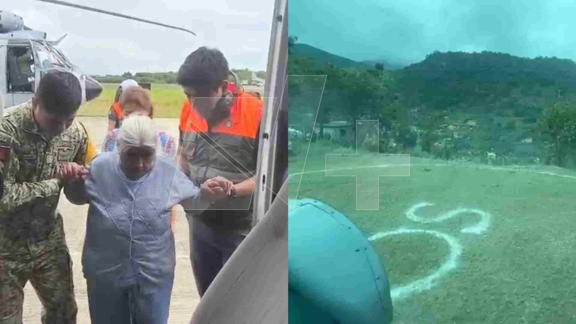 Habitantes Tecapa Ilamatlán Pintan SOS Piden Ayuda Puente Aéreo Inundaciones Norte de Veracruz
