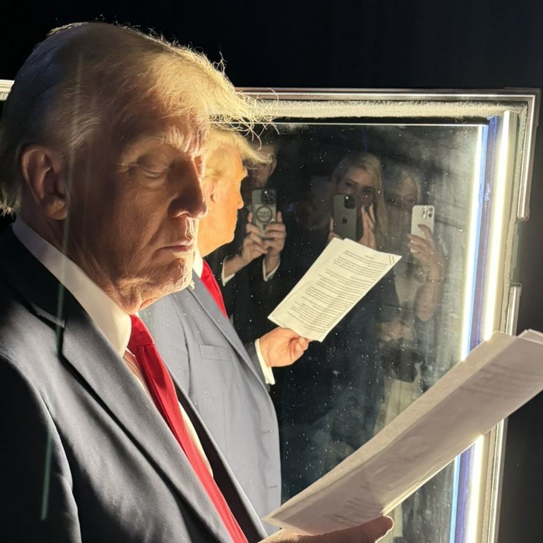 Fotografía de Trump se Vuelve Tendencia Luego de las Elecciones