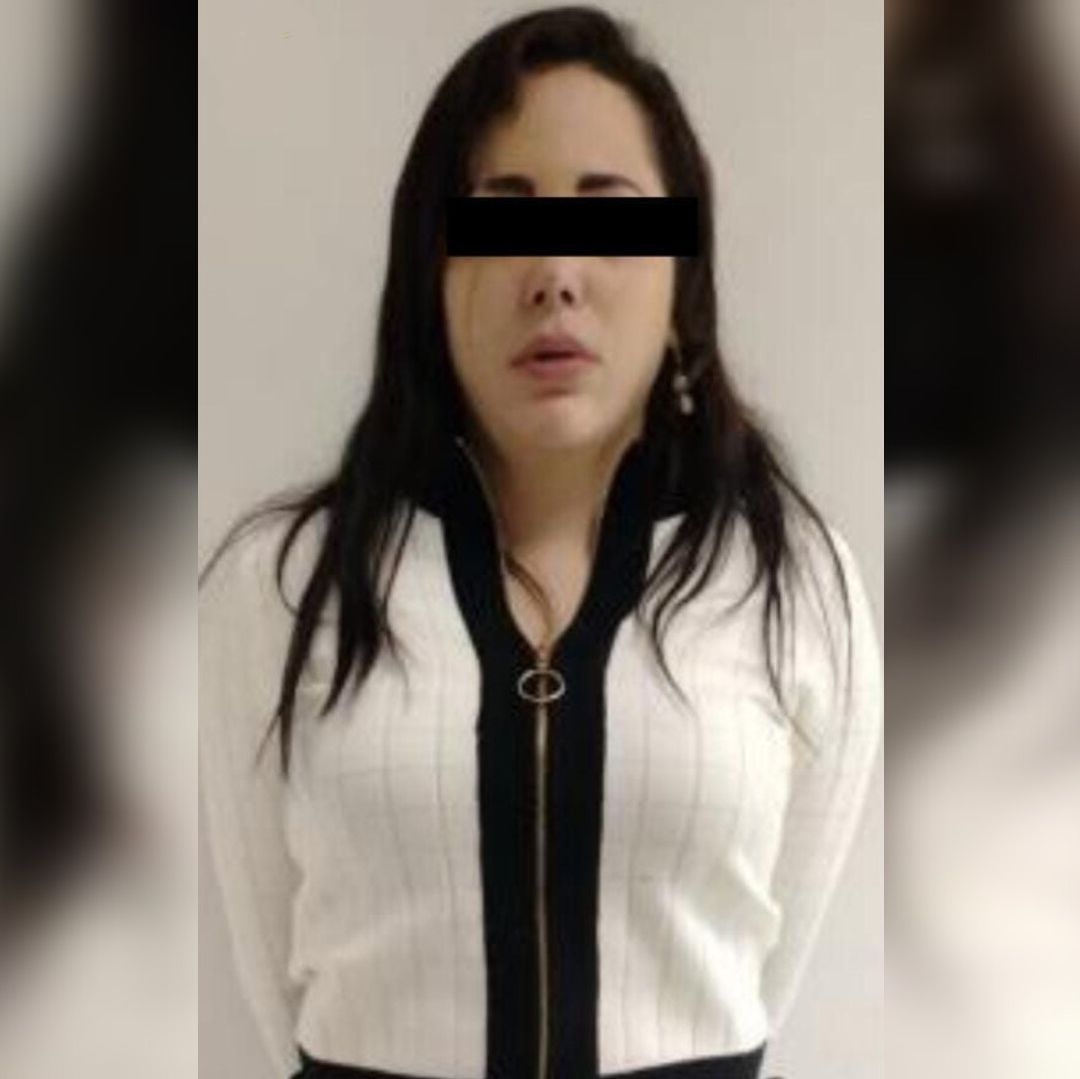 Ciudadana venezolana detenida en Coyoacán, CDMX. Foto: SSC