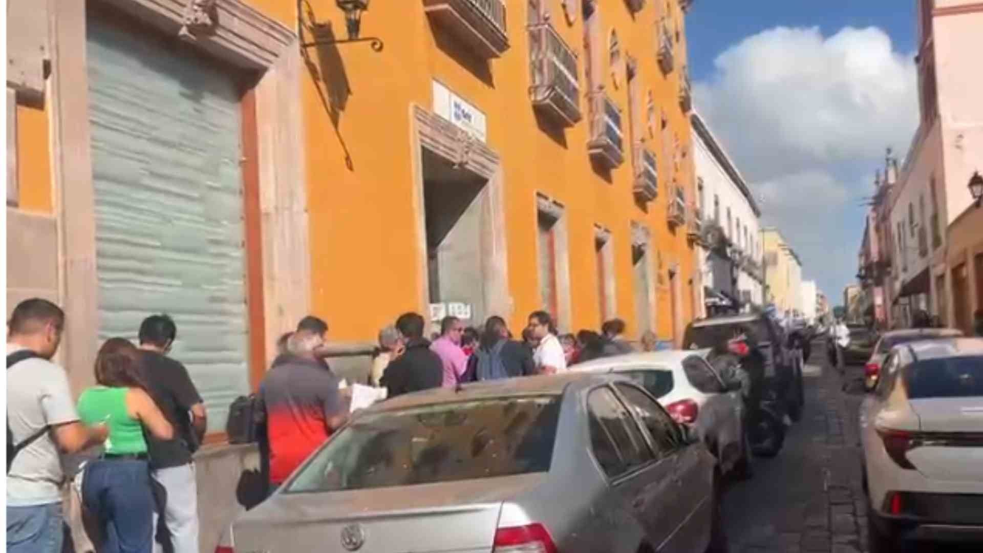 Protesta de Maiceros en el SAT