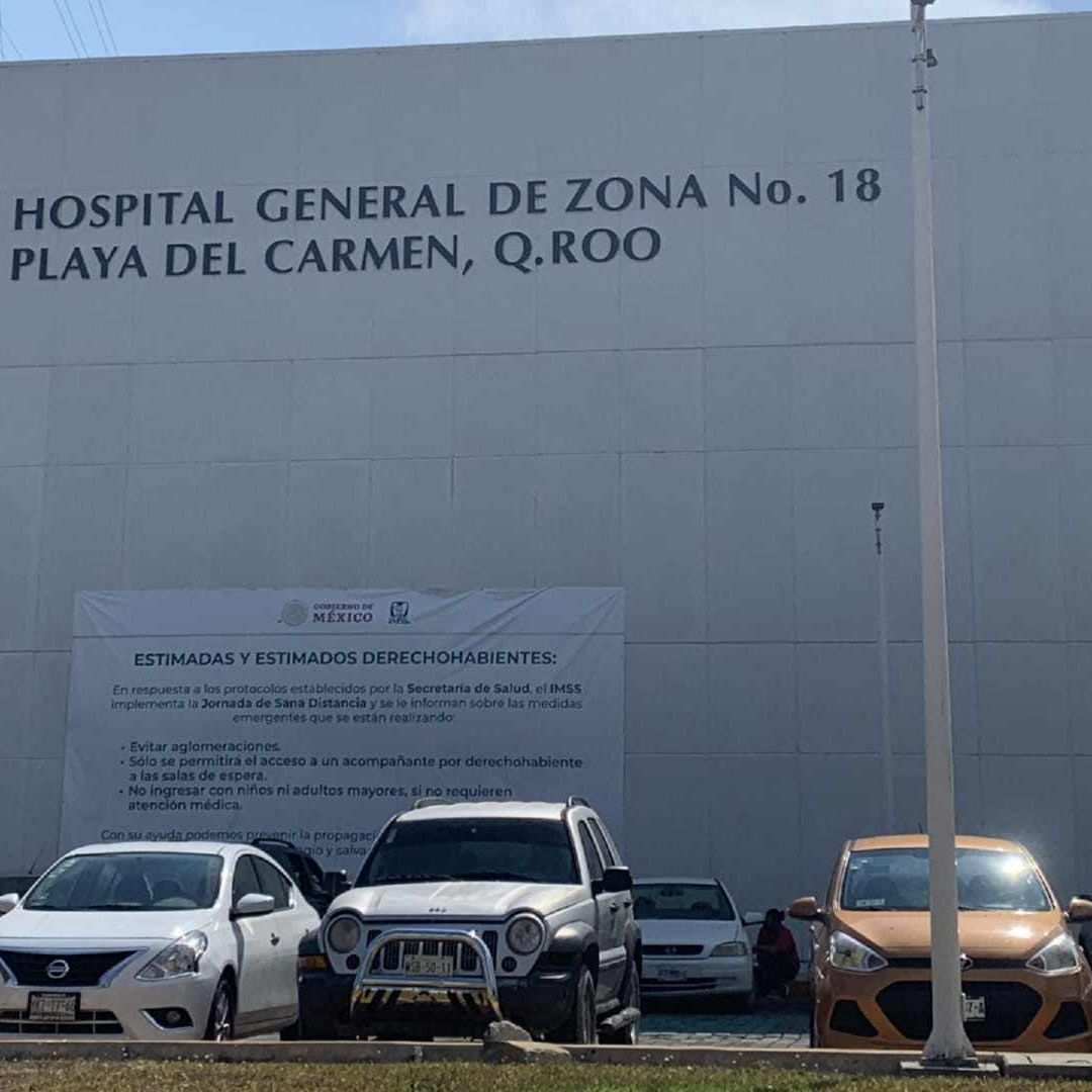 Hospital General de Zona No.18 en Playa del Carmen, Quintana Roo.