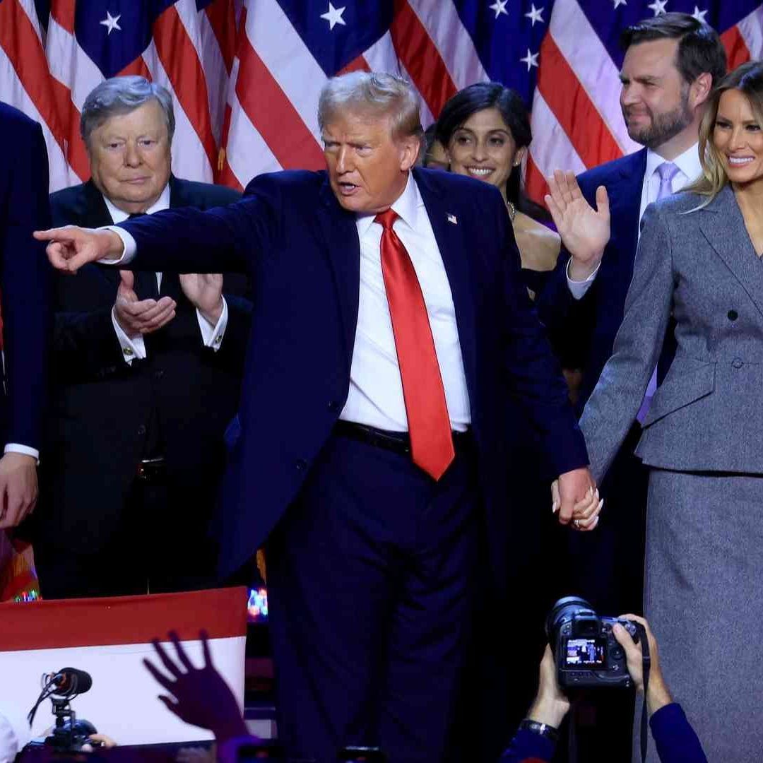 Trump al declararse ganador de las elecciones en Estados Unidos