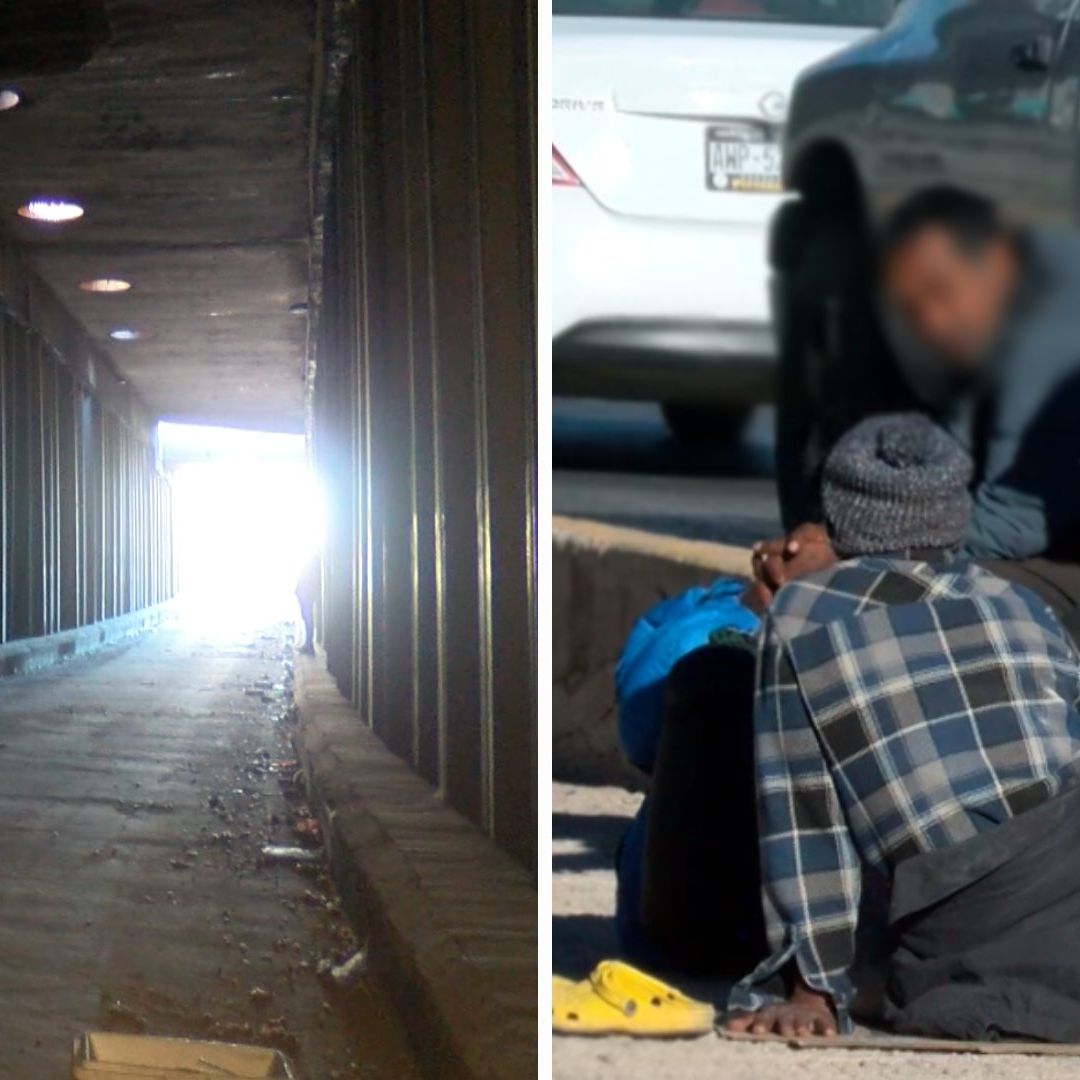Indigentes Causan Daño Millonario a Túnel en Mexicali; Así Luce
