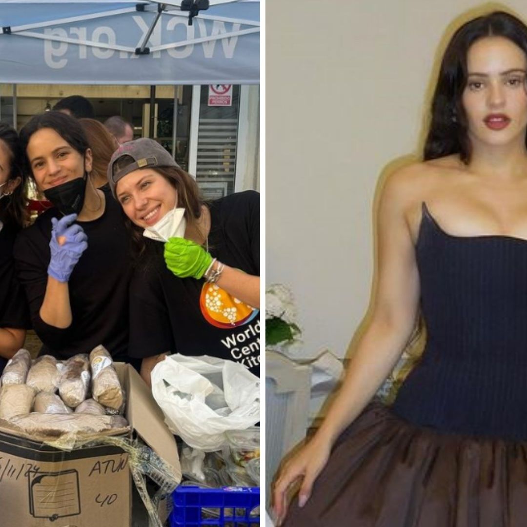 Rosalía se suma como voluntaria en Valencia