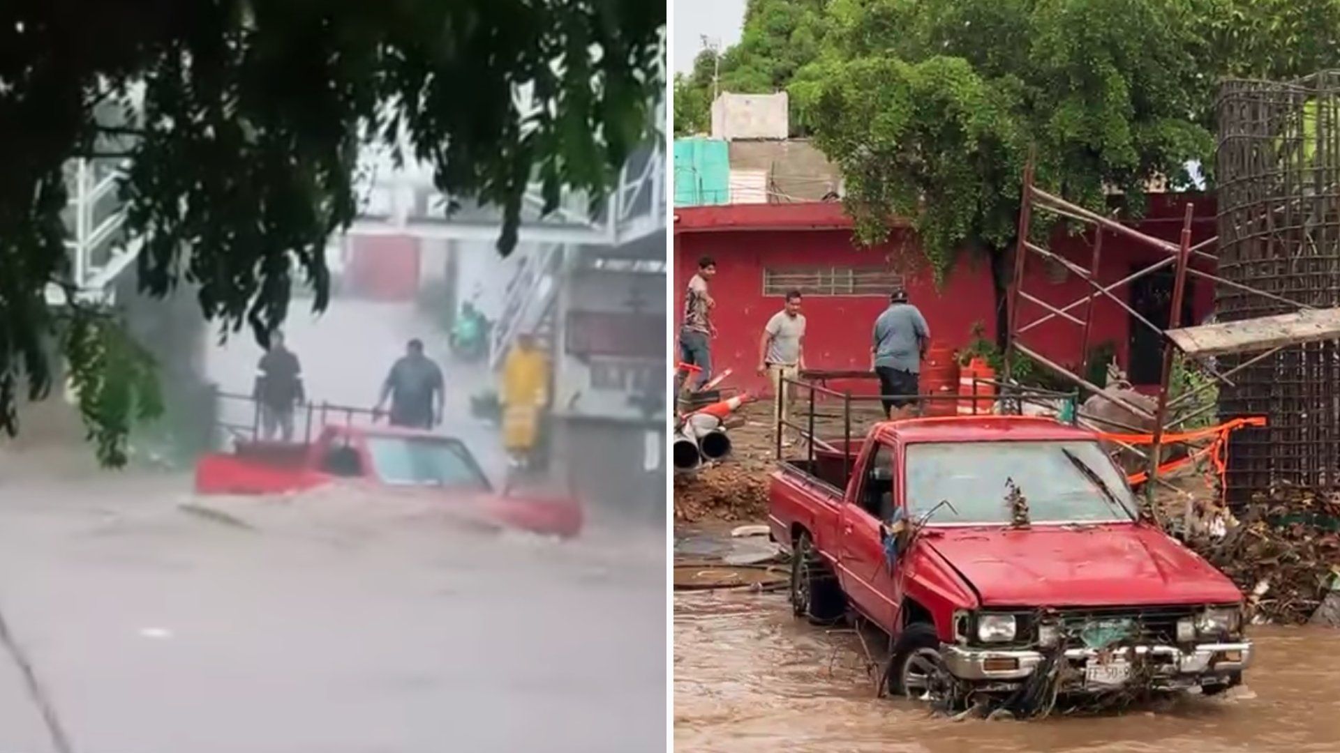 Ahora Colima: Fuertes Lluvias Provocan Varias Afectaciones en Manzanillo