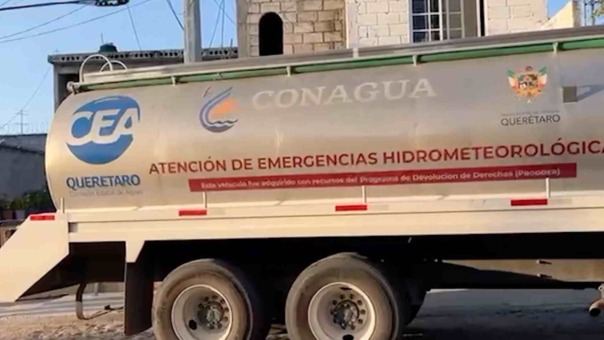 Preparan Regreso Gradual del Agua a Colonias de Querétaro